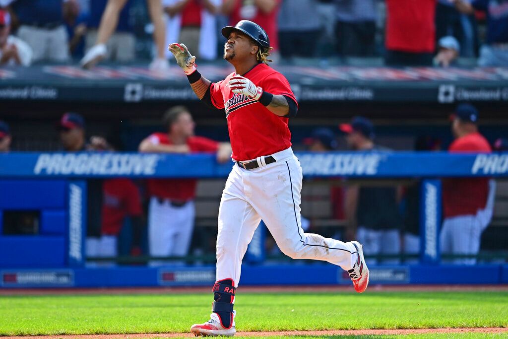 ▲守護者José Ramírez炸裂，系列賽橫掃天使（圖／美聯社／達志影像）