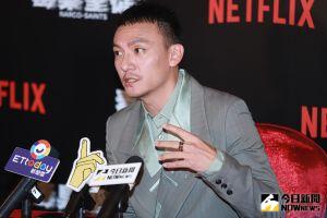▲張震分享與河正宇對戲過程。(圖/記者葉政勳攝 , 2022.09.15) ▲張震分享與河正宇對戲過程。(圖/記者葉政勳攝 , 2022.09.15)
