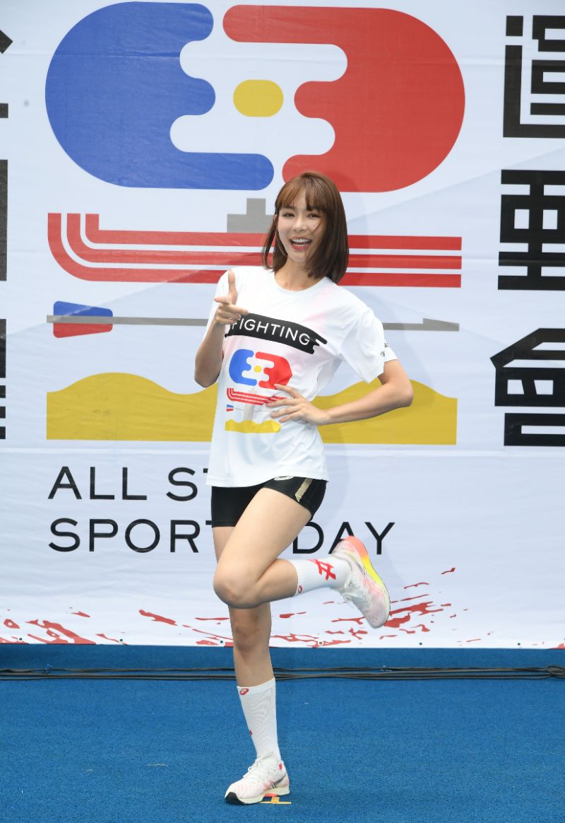 ▲陳怡叡在學生時期就曾參加過校內多項運動。(圖/MyVideo提供)