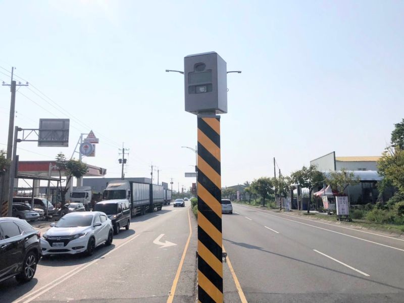 嘉義縣警局增設10處科技執法 為提醒用路人遵守交通規則
