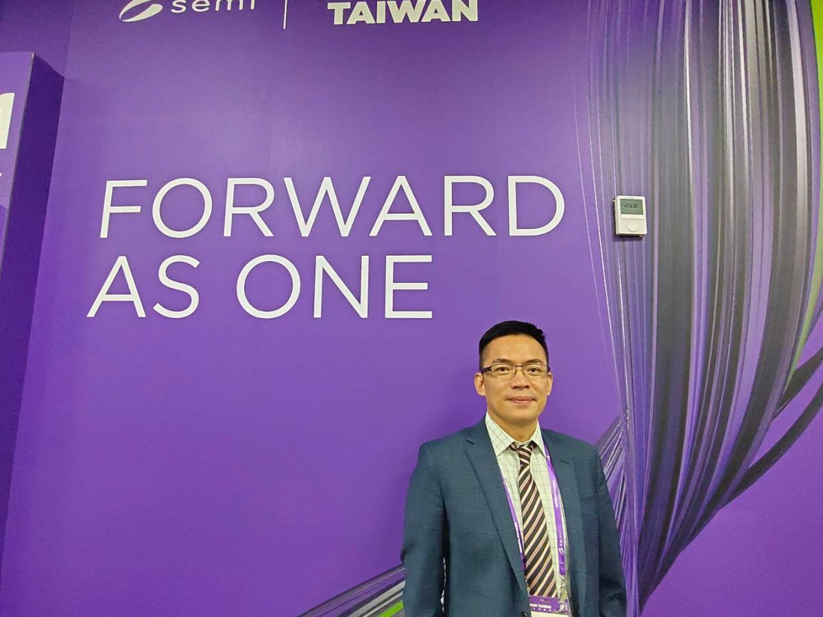 ▲光洋科光電事業部協理胡書華指出，藉著公司的循環經濟平台，每年回收貴稀金屬已達300噸，年減近50萬噸的碳排放量。（圖／光洋科提供）