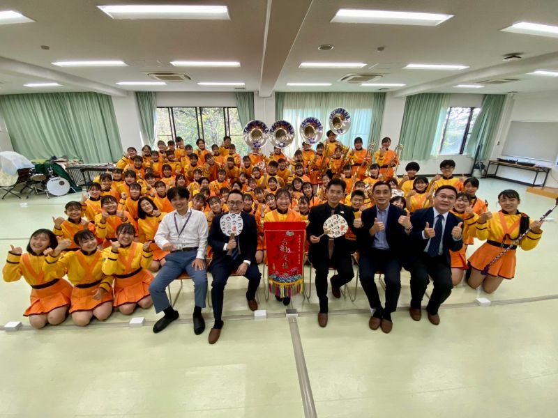 影／橘色惡魔來了！文總訪京都橘高校　直擊吹奏樂部排練