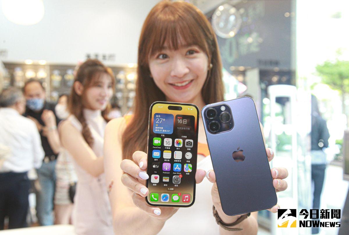 ▲iPhone 14系列9月才開賣，網路上就開始有下一代iPhone 15的新功能預測。（圖／記者葉政勳攝）