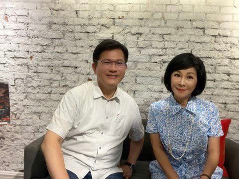 ▲林佳龍與吳淡如合體，力拚新北大翻新。（圖／民進黨提供）
