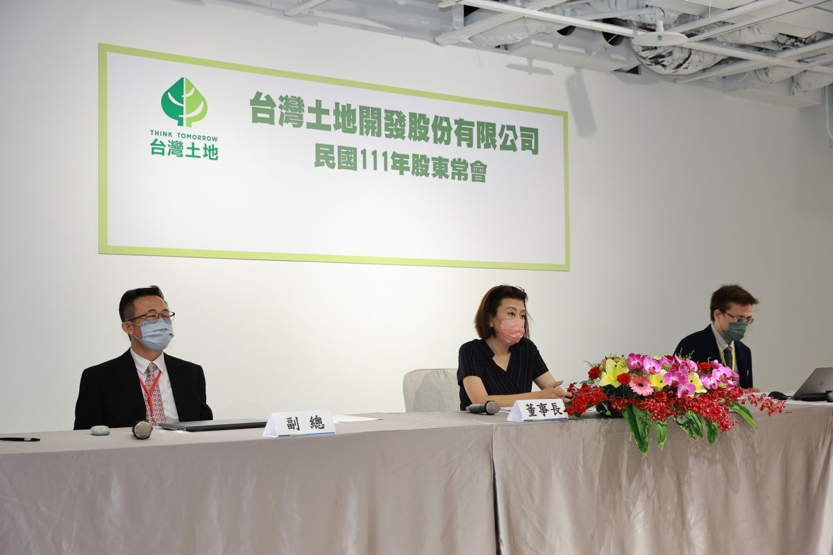 ▲針對前台開員工今（24）日陳情「資遣員工遭拖欠薪資」一事，台開澄清指出，個案陸續完成協商撥付款項。圖中為董事長邱于芸。（圖／台開提供，資料照片）