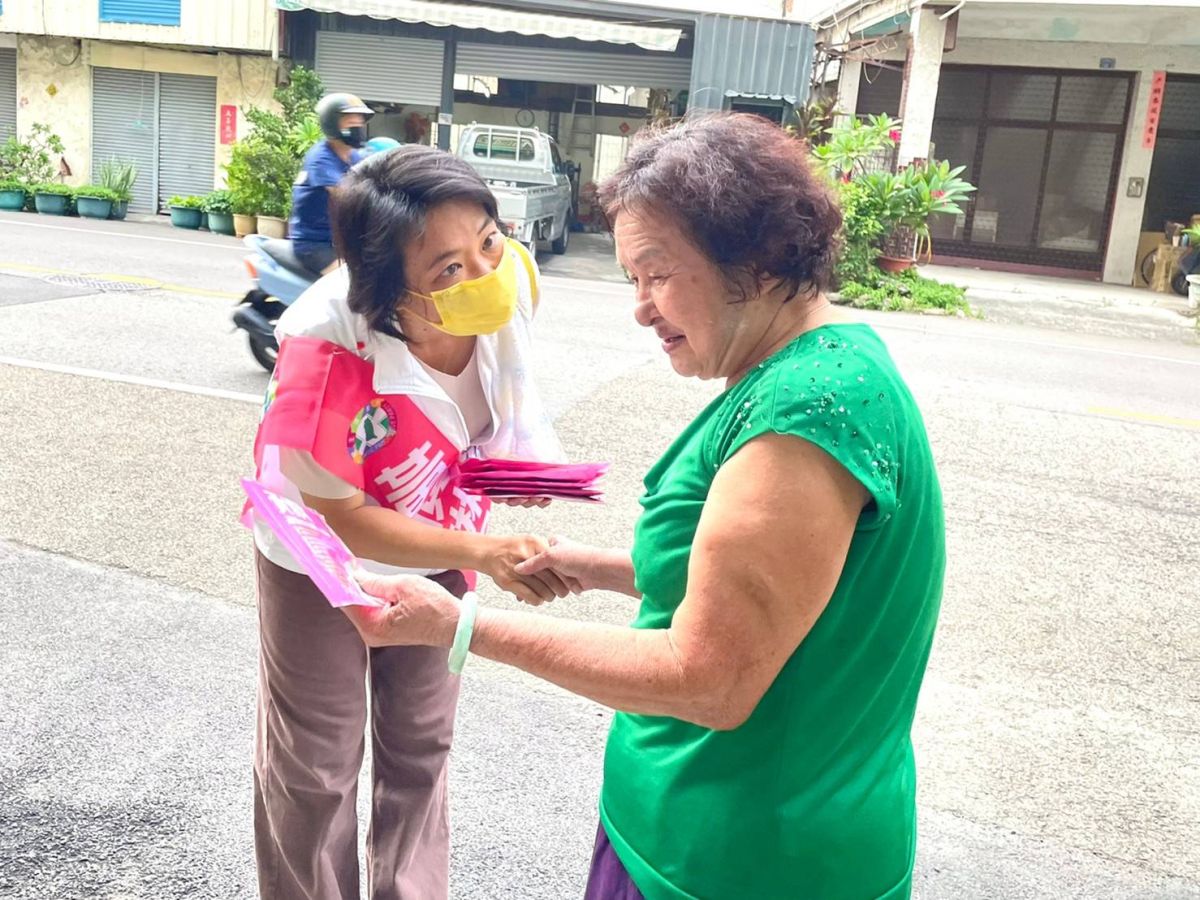 ▲左營楠梓市議員候選人黃偵琳呼籲國民黨新人齊抗威權。（圖／翻攝畫面）