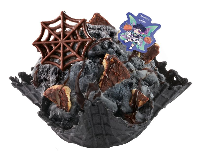 ▲燕尾服黑面俠,小杯140元/中杯190元/大杯240元。(圖/COLD STONE提供)