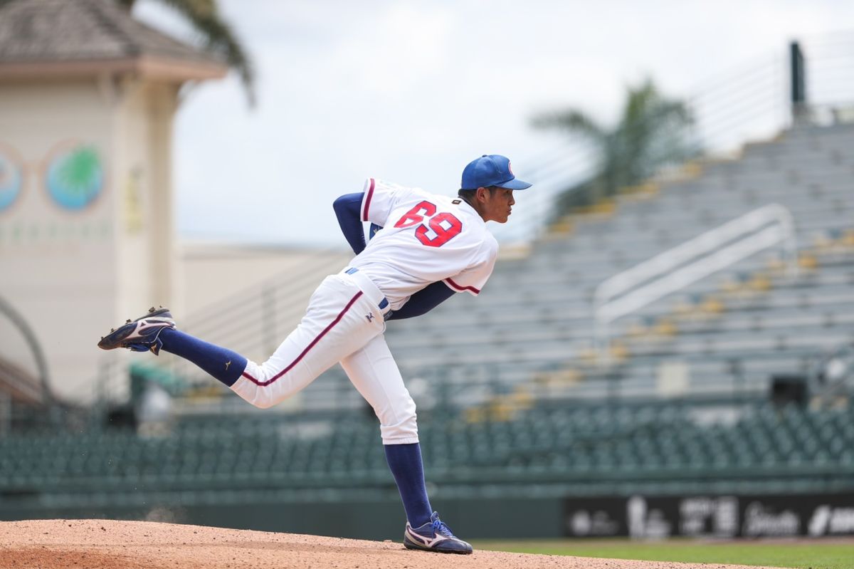 ▲中華隊黃保羅。（棒協提供）