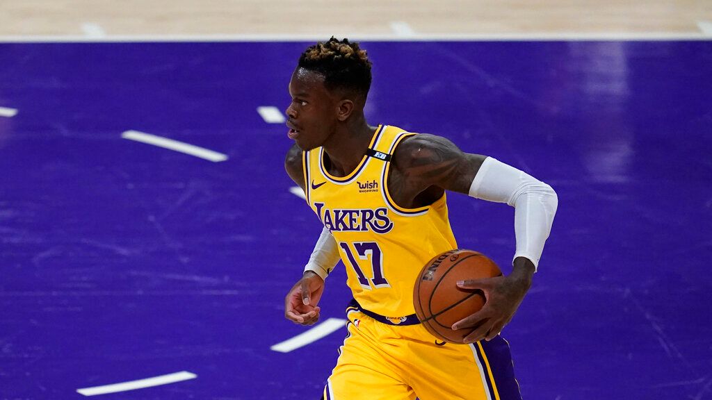 ▲湖人後衛Dennis Schroder。（圖／美聯社／達志影像）