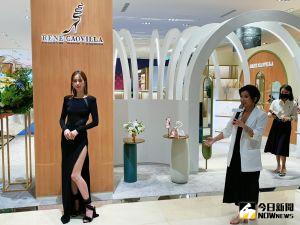  ▲義大利精品鞋履品牌 Rene Caovilla 於漢神巨蛋設立南台灣的首間品牌旗艦店。（圖／記者陳美嘉攝，2022.09.16）