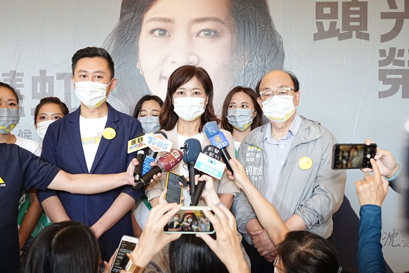▲竹市選情三咖督,林智堅復出有望拉抬沈慧虹選情。(圖/沈慧虹辦公室提供)