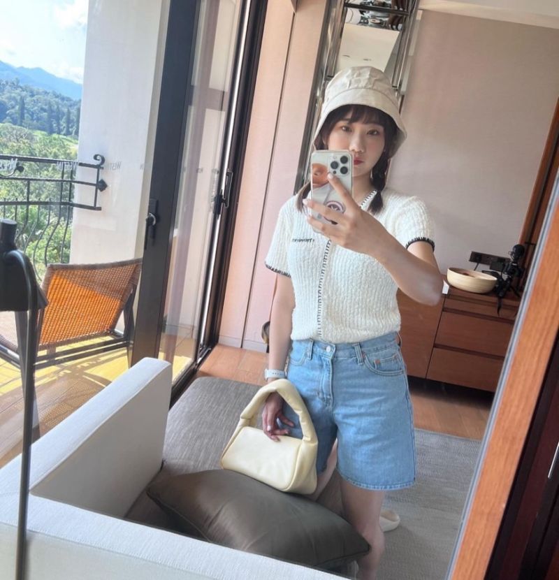 ▲愛莉莎莎最近回台灣到某高級飯店住宿享受。（圖／翻攝自愛莉莎莎IG）