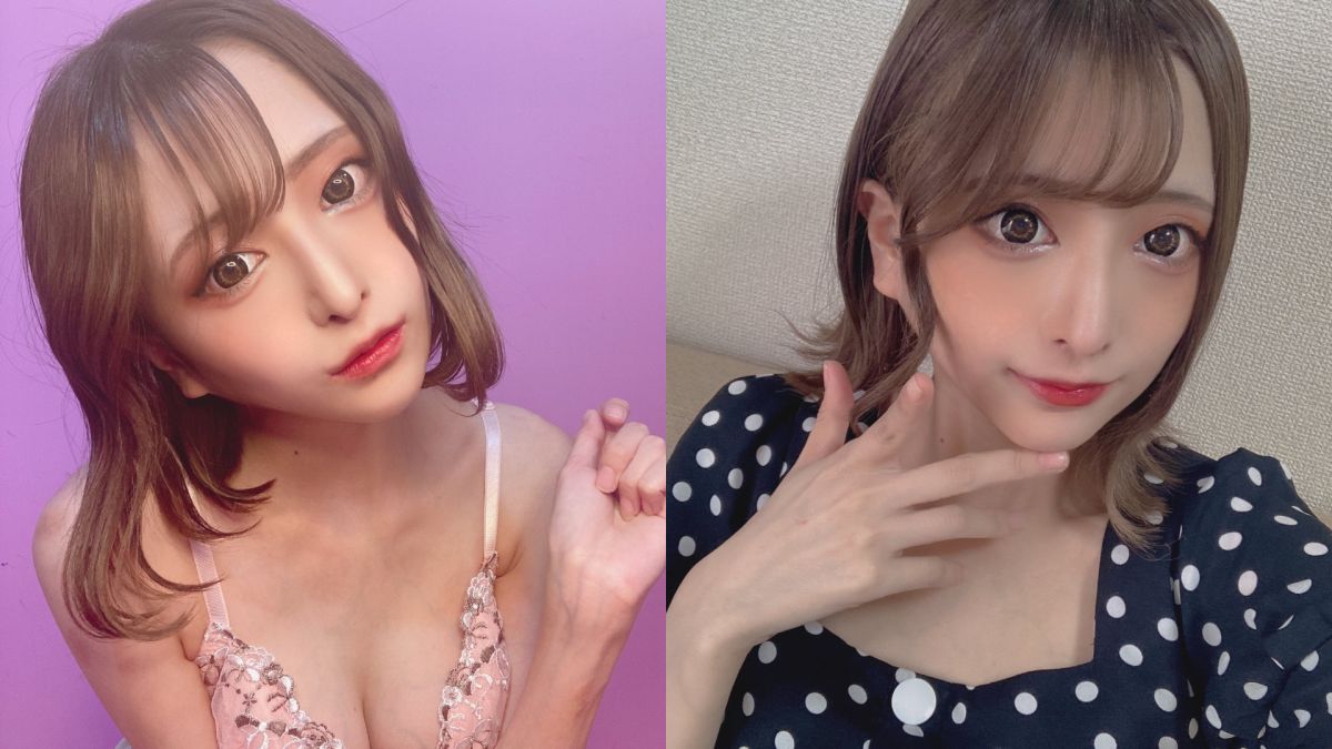 ▲AV女優明日來光，才剛拍完1部出道作品，2個月後就宣佈引退。（圖／翻攝自明日來光推特）