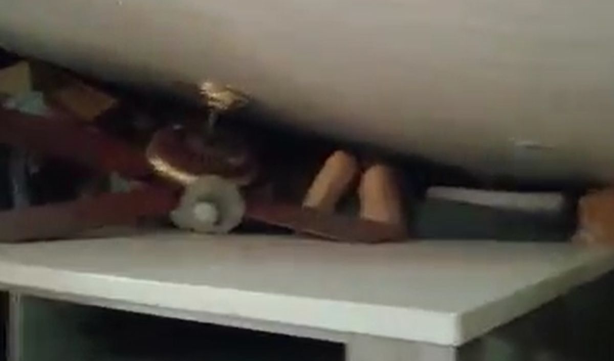 ▲花蓮玉里民宅倒塌，消防動用機具救援。（圖／民眾提供）  