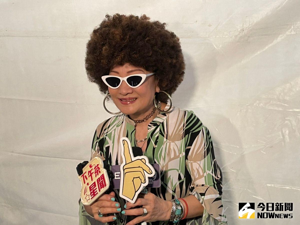 ▲比莉提到遇到地震一定會馬上做一件事，那件事就是畫眉毛。（圖／記者吳雨婕攝 ,2022.09.18）