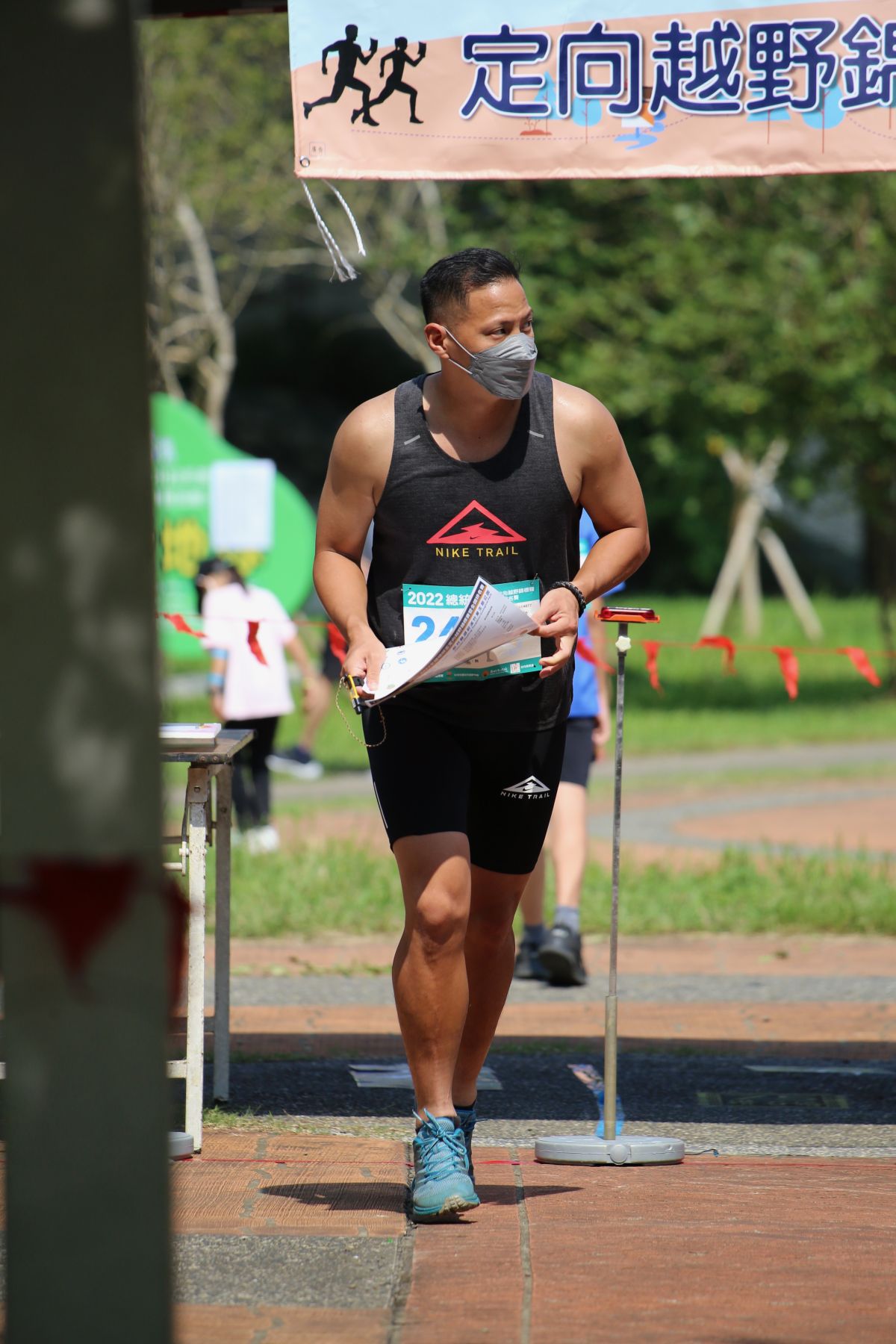 ▲極地超馬選手闞超俊。大會提供