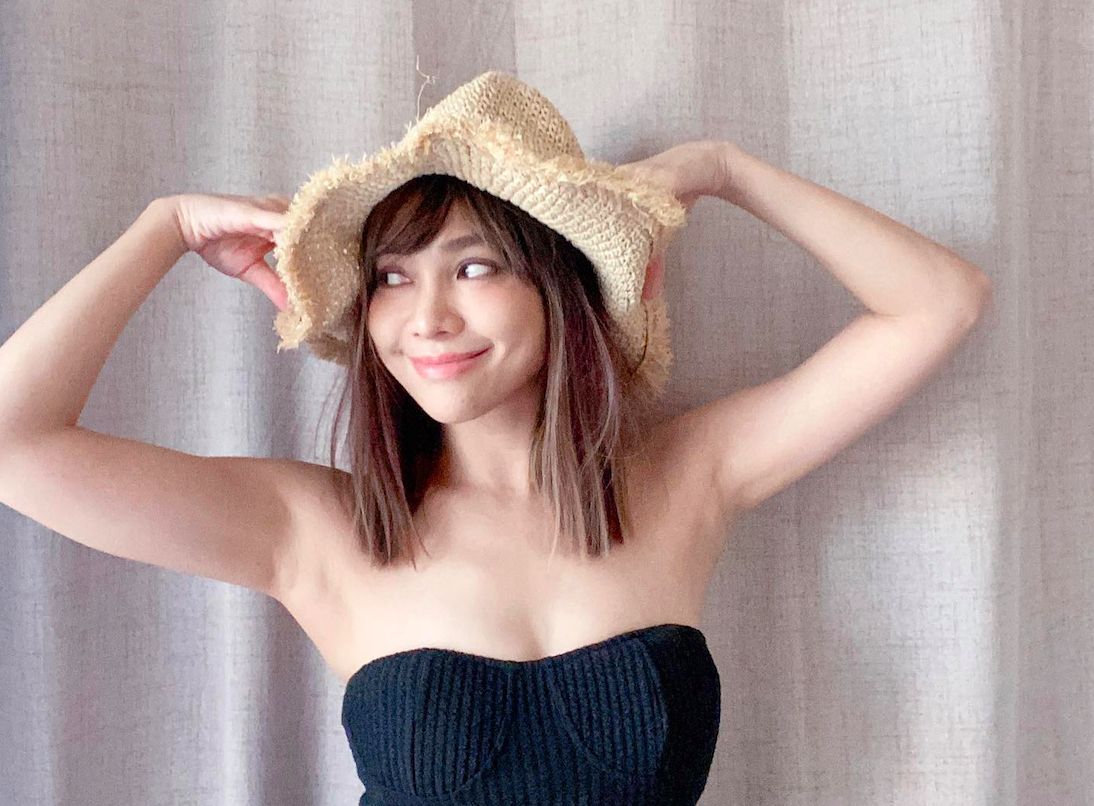 ▲林采欣遇地震嚇傻。（圖／翻攝林采欣IG）