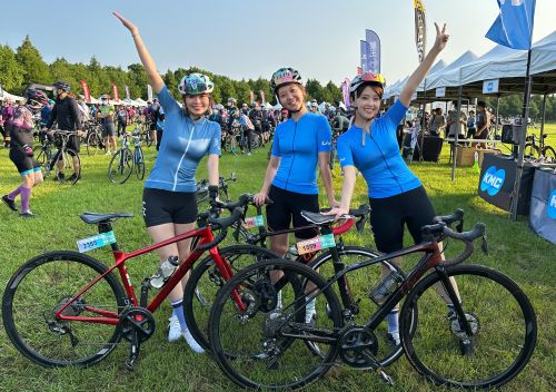 自行車嘉年華開幕　Giant Cup百里千尺挑戰！吸引2千車友齊聚后里
