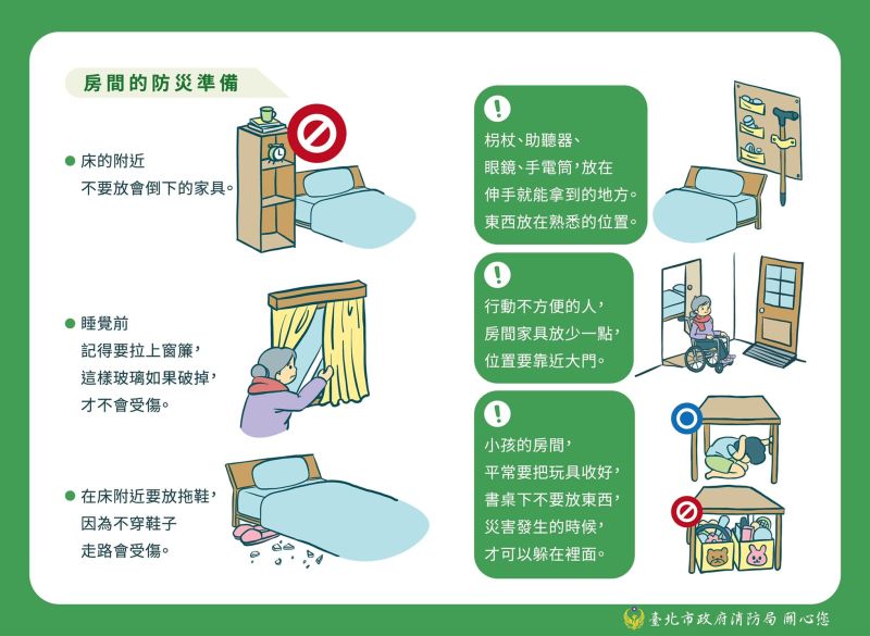 睡覺遇地震躺床上還要這樣做！「房內6大防震措施」必學
