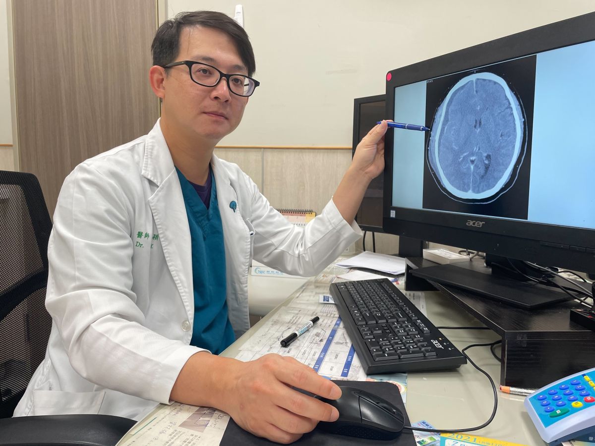 ▲中國醫藥大學新竹附設醫院神經外科巫智穎醫師。（圖/中醫大新竹附醫提供）