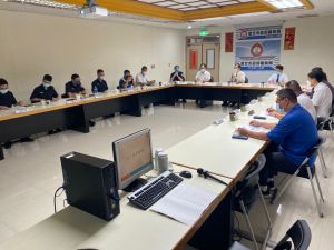 林邦樑 中正二分局 ▲台北地檢署檢察長林邦樑率隊赴中正二分局與基層員警座談(圖/北檢提供)