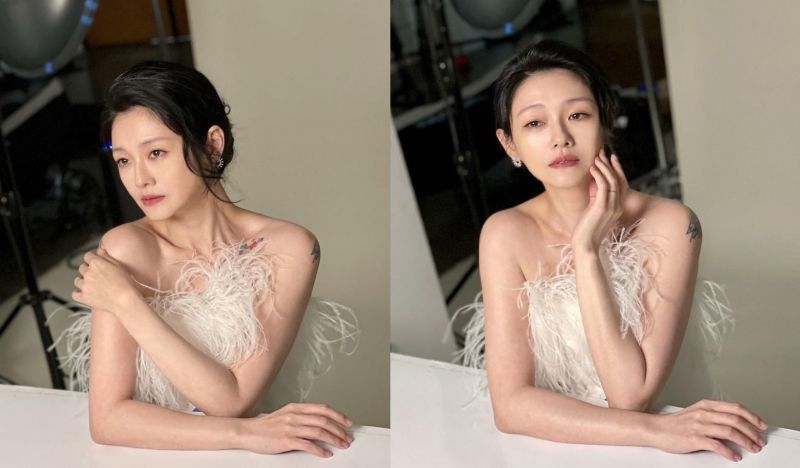 ▲46歲大S皮膚白皙透亮、氣色絕佳,狀態相當好。(圖/翻攝自大S IG)