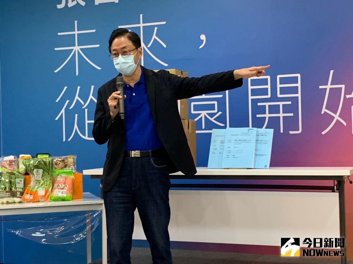 ▲張善政要求農委會公開全部文件及經費預算，並表示目前公開的研究成果只有一部分，待農委會公開所有資料，即可完整清楚呈現所有研究內容。（圖／記者李春台攝，2022.09.21）