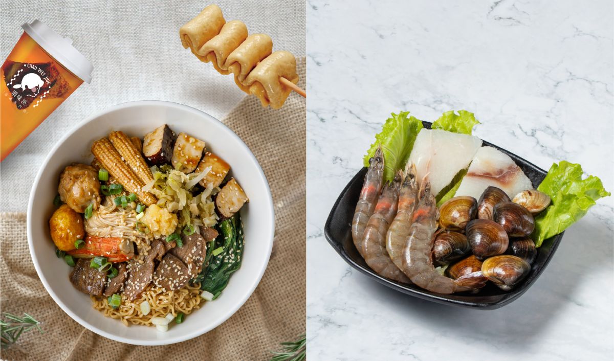 ▲火鍋身分證優惠來了，9/23～10/14平價小火鍋「老先覺」聯手滷味潮牌「潮味決」回饋Line好友，於指定門市消費達指定門檻，祭出身分證優惠三重送，對中「1、2」任1碼即可加菜，對中3碼「1、2、3」請吃綜合海鮮盤。（圖／吾蜂美味集團提供）