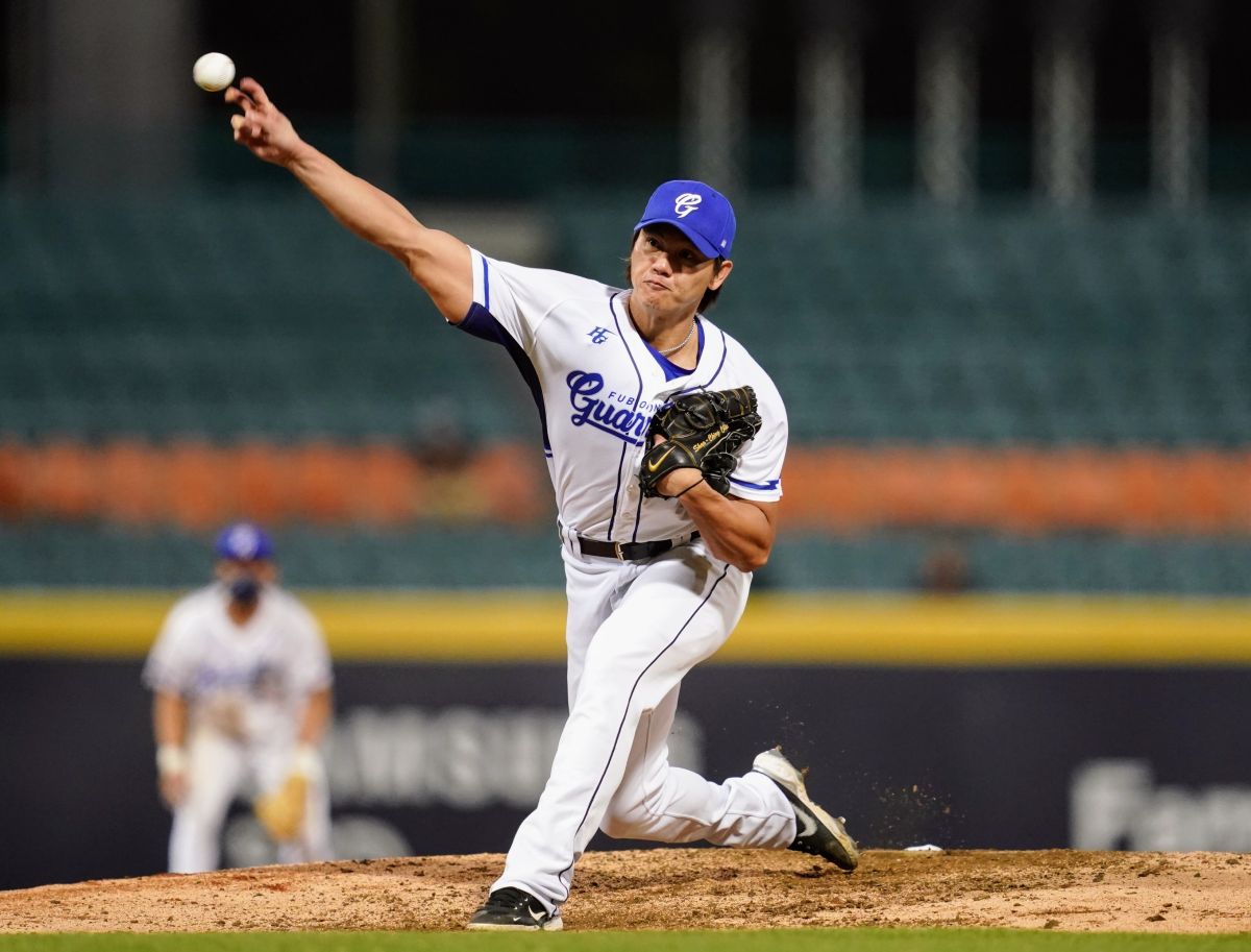 ▲富邦悍將先發投手江少慶(圖/富邦悍將球團提供)