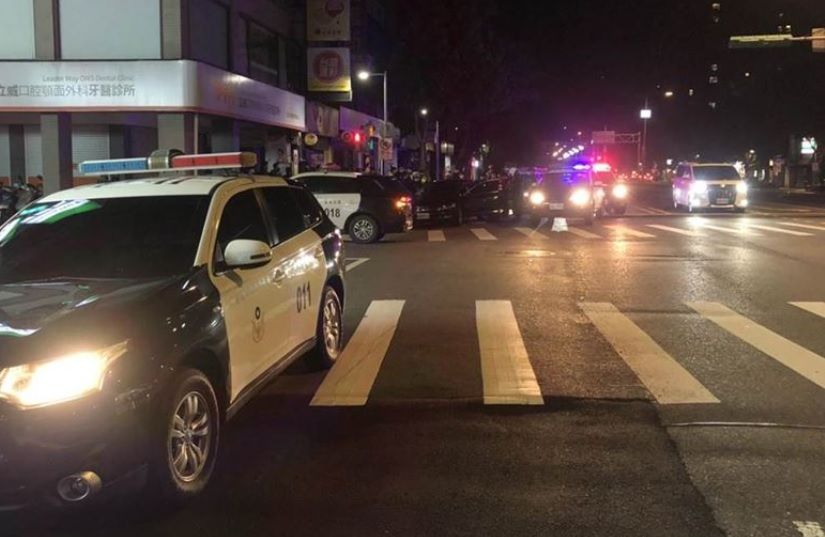 ▲警方深夜獲報范男車輛出現在士林官邸附近，經啟動線上攔截圍捕，最終在大同區承德路上將其逮捕。（圖／翻攝畫面）  