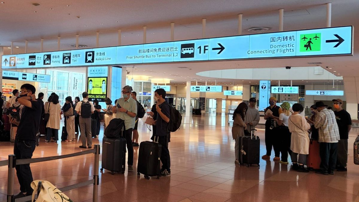 ▲日本入境要過幾關？記者帶你走一遍。（圖／記者李琦瑋攝，2022.09.15）