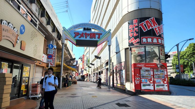 ▲旅遊達人林氏璧昨（3）日發起「東京最讓人失望景點」台灣版票選，結果竟由知名商圈「上野阿美橫丁」奪冠，引發網友熱議。（圖／記者李琦瑋攝）