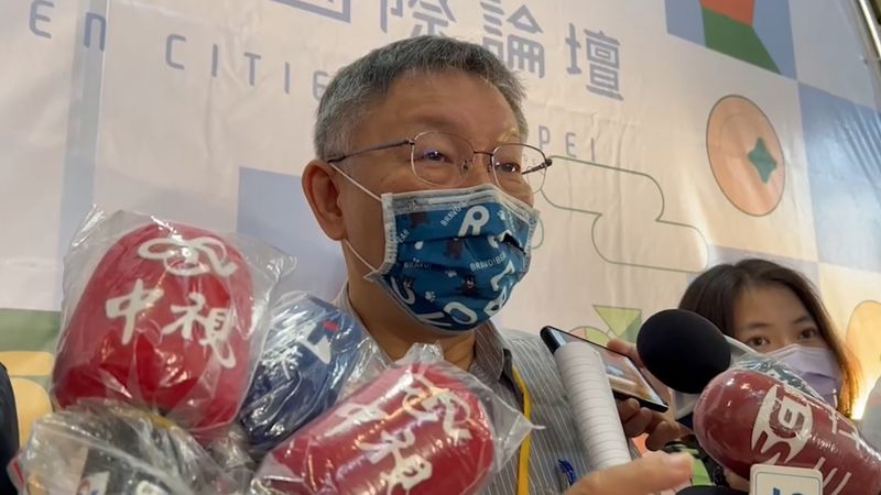 ▲身兼民眾黨主席的台北市長柯文哲22日表示，高虹安的情境就像是「被惡霸性侵，咬對方一口還要被質疑為何咬對方。」（圖／台北市政府提供）