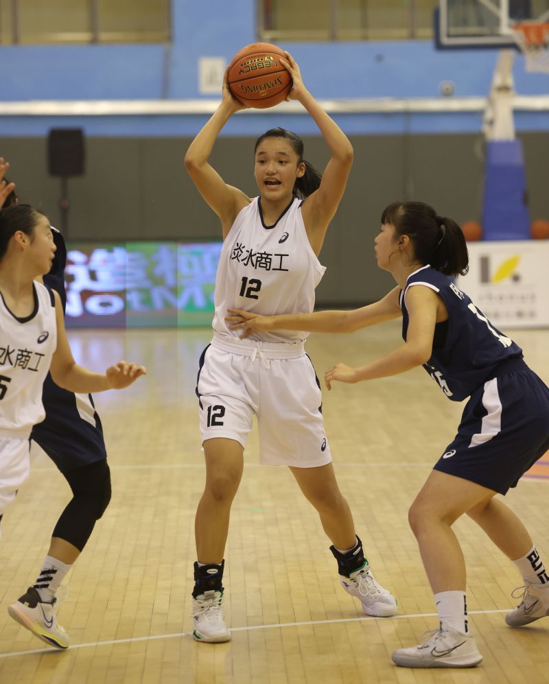▲淡商中鋒蕭豫玟在9月上旬榮獲U18亞洲青年女子籃球錦標賽最佳五人。大會提供
