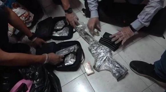 ▲罕見的美制M203榴彈槍。（圖／翻攝畫面）