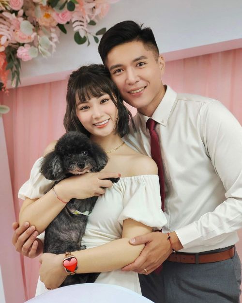 ▲林宜禾（左）自爆已經和蘇安邦（右）離婚。（圖／翻攝林宜禾臉書）