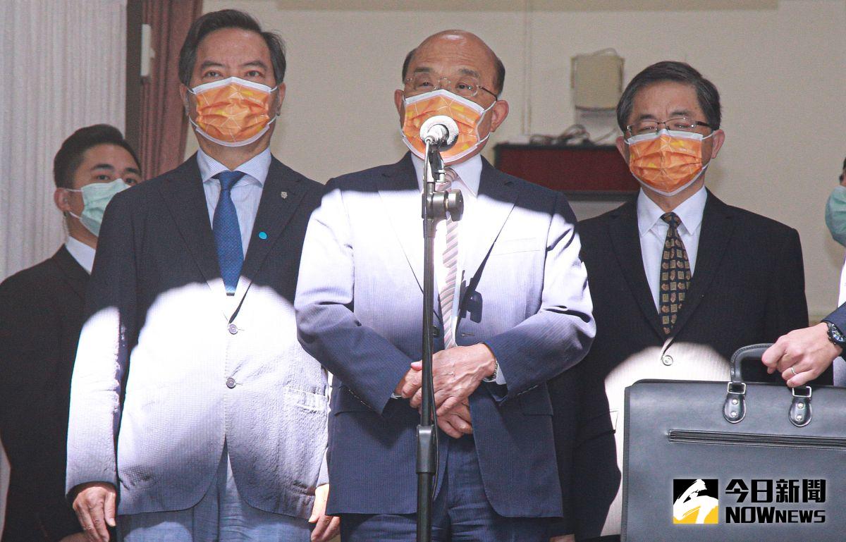 ▲外傳年底九合一大選是閣揆保衛戰，行政院長蘇貞昌回應選舉是黨部負責，閣揆要保衛的是行政團隊執行力和效率，不是選舉。（圖／記者葉政勳攝）