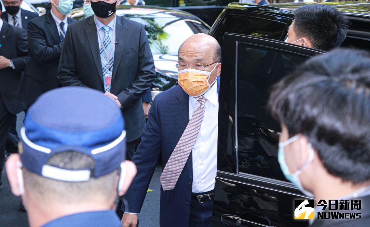 ▲蘇貞昌表示，有望在近日解封，讓國人恢復正常生活。（圖／記者葉政勳攝，2022.09.23）