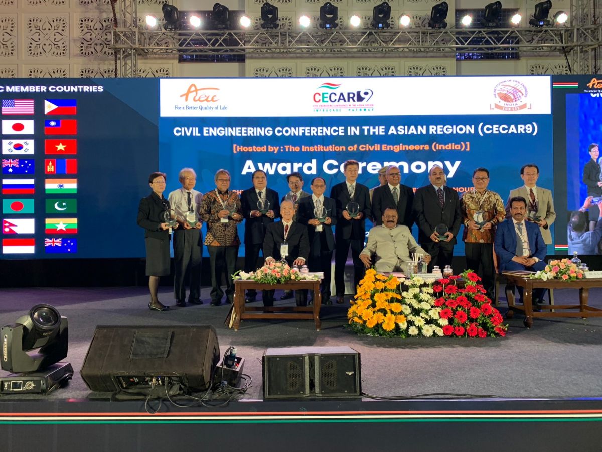 ▲公路總局「蘇花公路山區路段改善計畫工程」榮獲亞洲土木工程聯盟(ACECC，The Asian Civil Engineering Coordinating Council)111年度優良工程獎。（圖／公總提供）