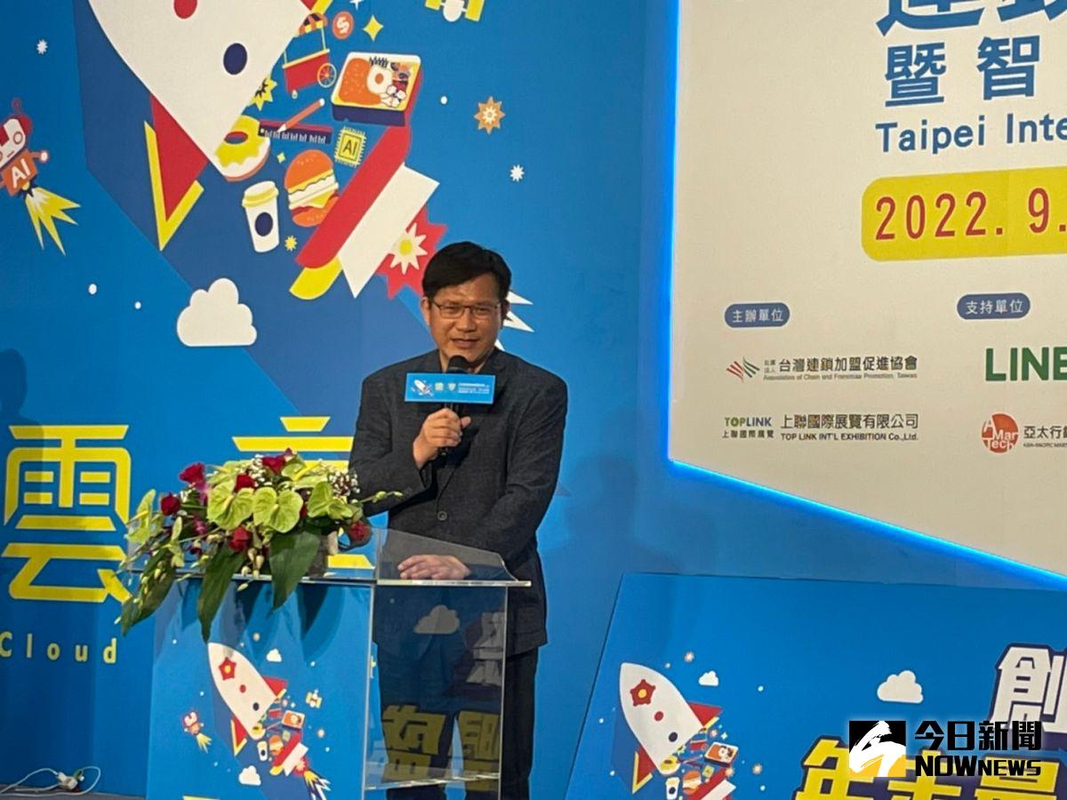 ▲林佳龍表示，侯友宜提早造勢是因為感受到壓力，他也呼籲侯，既然都可以造勢了，就也不要推辭辯論了。（圖／記者黃宣尹攝，2022.09.23）