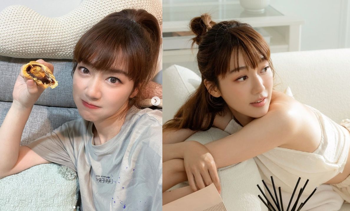 ▲「木曜女神」泱泱在中秋節吃了40個月餅，有著如此驚人的食量，卻能一直維持纖細身材，其實都是因為有「積極運動」。（圖／翻攝自泱泱IG）