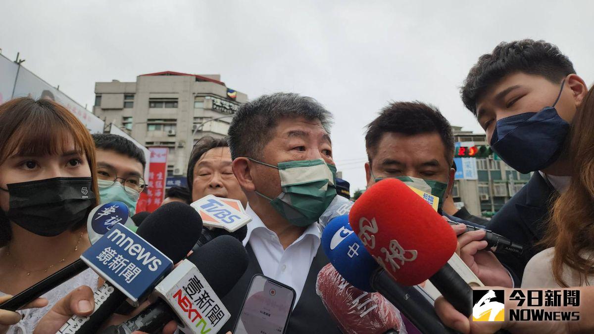 ▲陳時中今日與王世堅同台，受到關注。（圖／記者黃宣尹攝，2022.09.24）