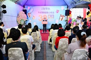 報導 ▲名軒開發總經理吳勝利表示,「名軒海樂地」位於淡海新市鎮一、二期CBD核心商業區,未來更有科技以及醫療園區的地段優勢,勢必成為交通樞紐!(圖/品牌提供)