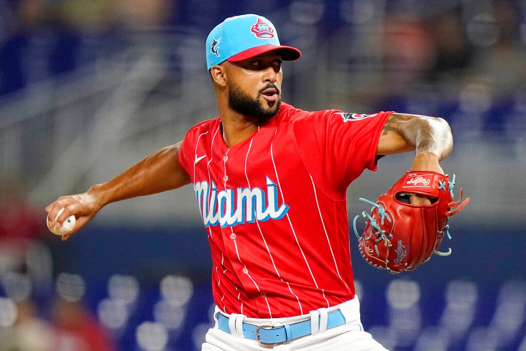 ▲多明尼加由邁阿密馬林魚「魚王」Sandy Alcantara領軍（圖／美聯社／達志影像）