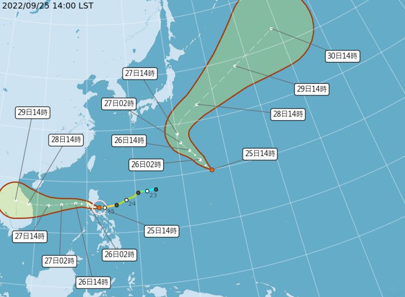 準颱風「庫拉」路徑曝光！最快明生成　1圖秒懂1週天氣
