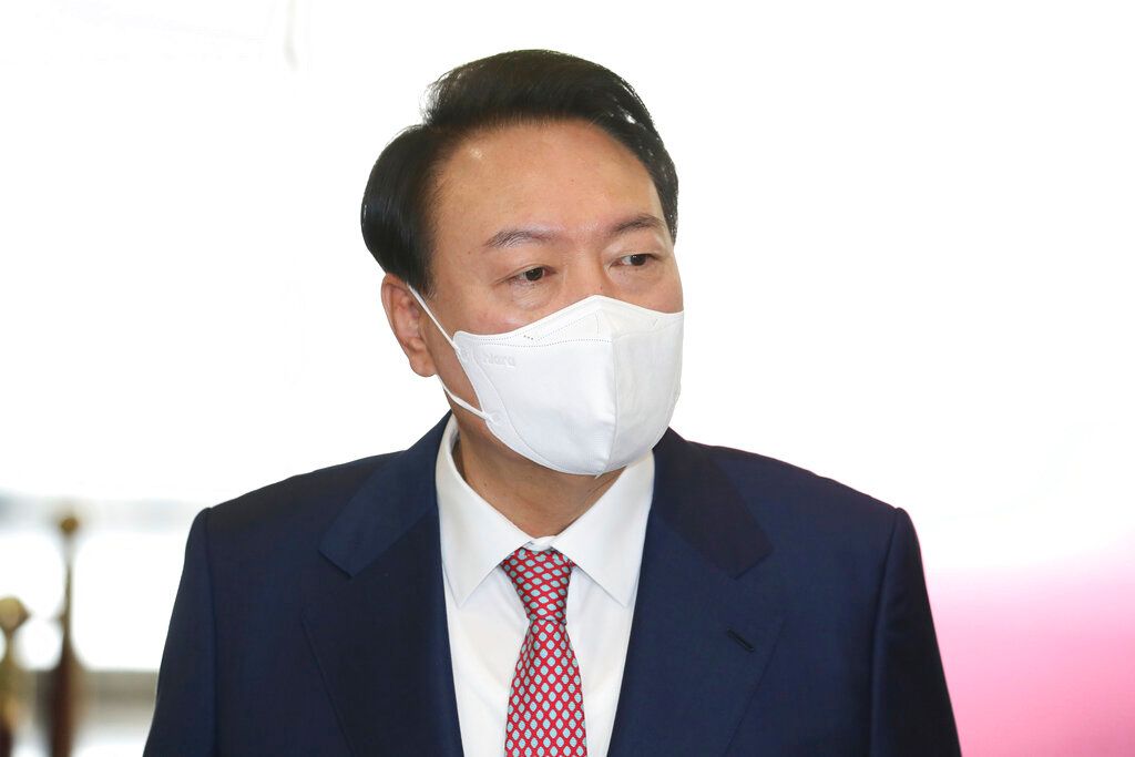 ▲南韓總統尹錫悅今天出席東亞高峰會談及區域安全問題時表示，若要維持印太地區和平，「北韓非核化是必要前提」；他也在場上公開提及俄烏及南海問題，要求有關各方遵守國際法。（圖／美聯社／達志影像）