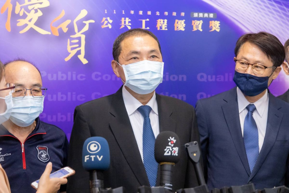 ▲距離2022九合一選舉只剩不到2個月，新北市長侯友宜會不會參選2024總統大選成為眾所矚目焦點。（圖 ／記者吳嘉億攝，2022.9.26）