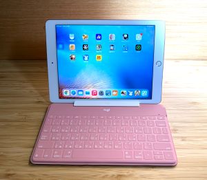 羅技iPad新配件。(圖/記者周淑萍攝) ▲羅技iPad新配件。(圖/記者周淑萍攝)