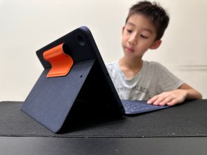 羅技iPad新配件。(圖/記者周淑萍攝) ▲羅技iPad新配件。(圖/記者周淑萍攝)