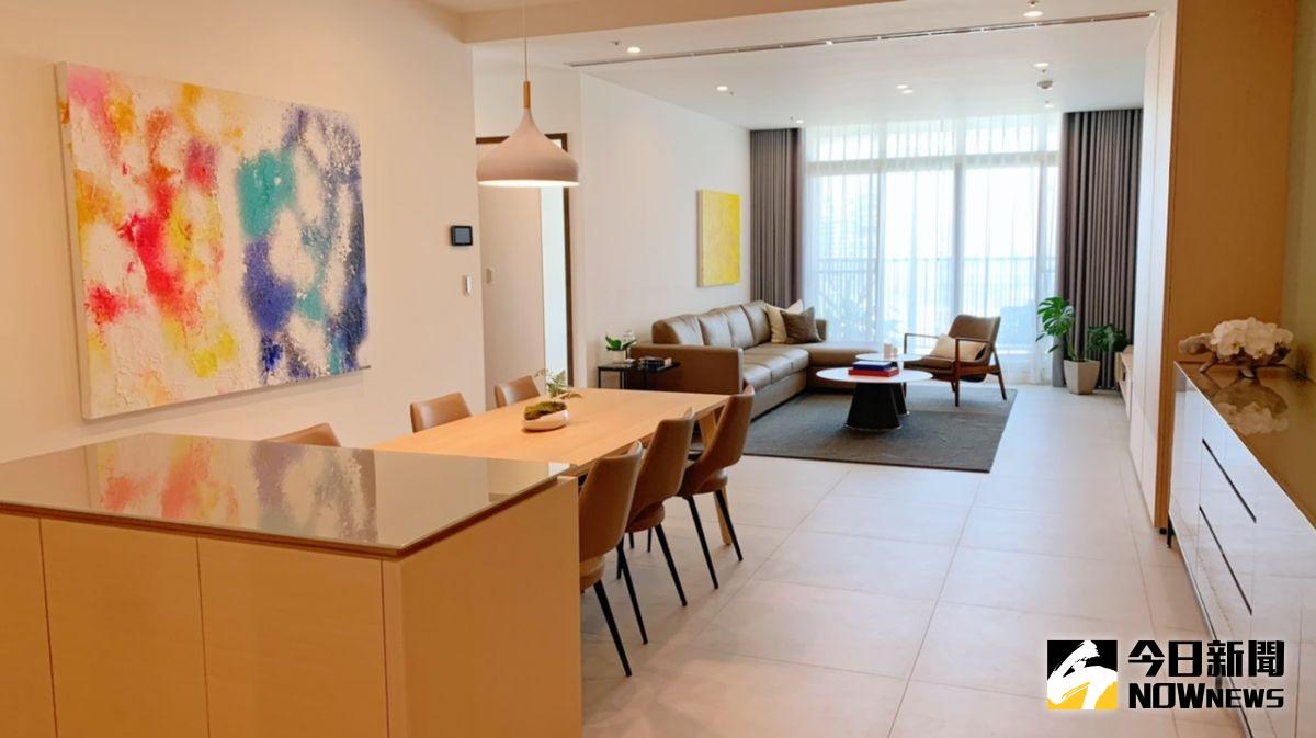 ▲「御盟國際驛館」呈獻「一站式全滿足住宅新體驗」，最短租期3個月。（圖／記者陳美嘉攝）